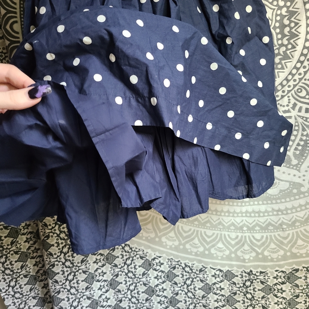 BONED CORSET Sweetheart Retro Cocktail Polka Dots - Picture 7 of 15